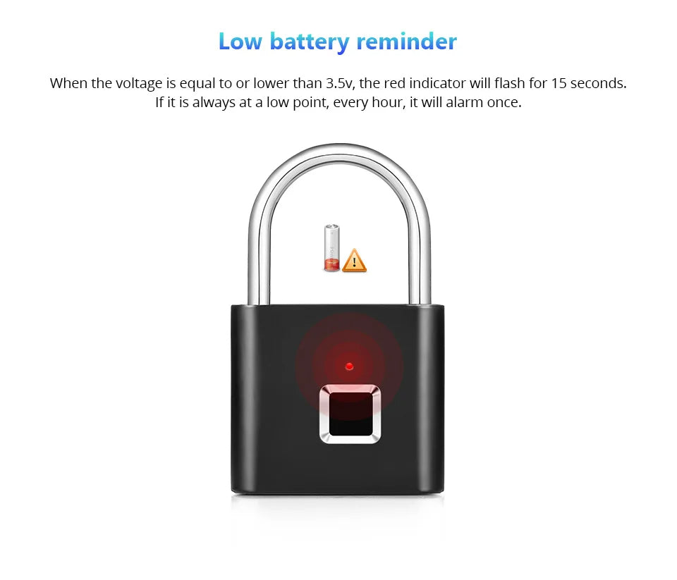 Fingerprint Padlock