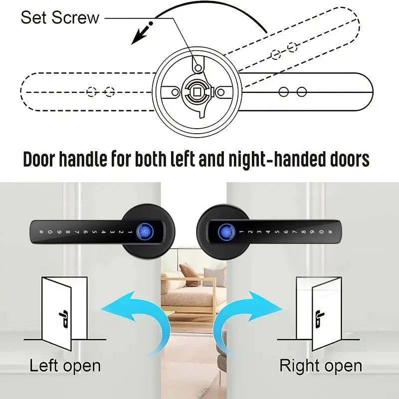 Smart Door Handle Lock