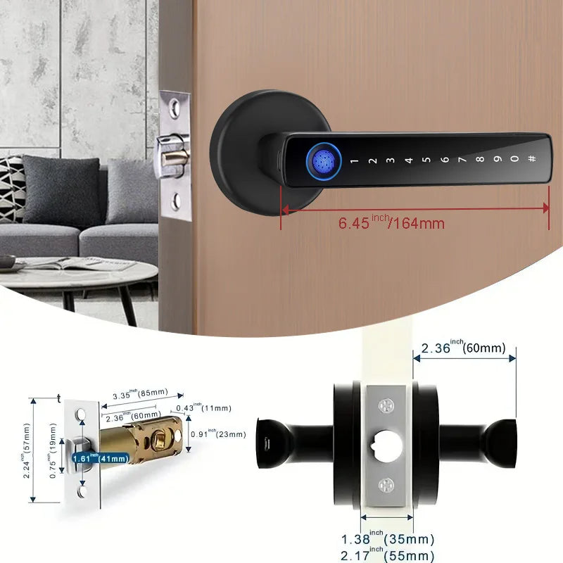 Smart Door Handle Lock