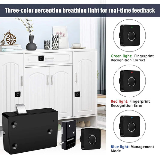 Fingerprint Drawer & Cabinet Lock